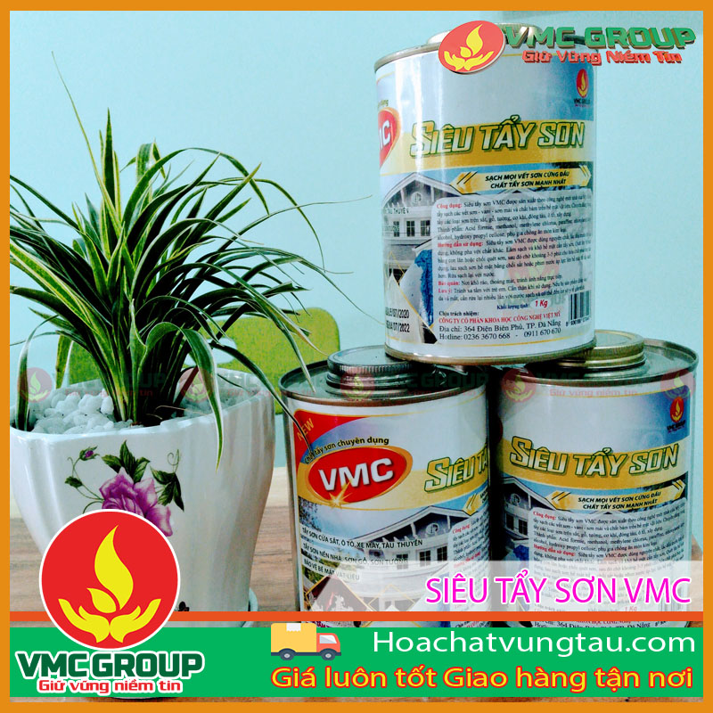 Sản phẩm VMCGROUP giúp tẩy sơn trên sắt hiệu quả