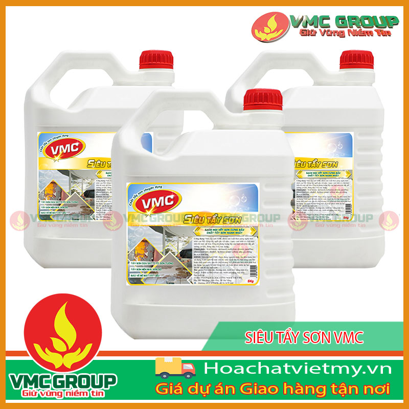 Siêu tẩy sơn VMC giúp tẩy sơn tường hiệu quả
